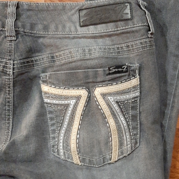 Seven7 Denim - 🚨 3/$15   Seven7  skinny gray jeans with spot